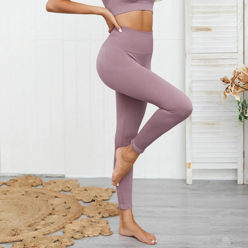Высокая талия Butt Lift Yogaings GYMs леггинсы нейлоновые капри для фитнеса женские быстросохнущие бесшовные приседающие спортивные Леггинсы