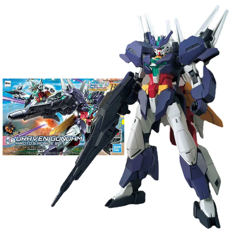 

Bandai Gundam Model Kit Anime Figure HGBD:R 1/144 PFF-X7II/U7 Uraven Gundam Genuine Gunpla Anime Action Figure Toys for Children