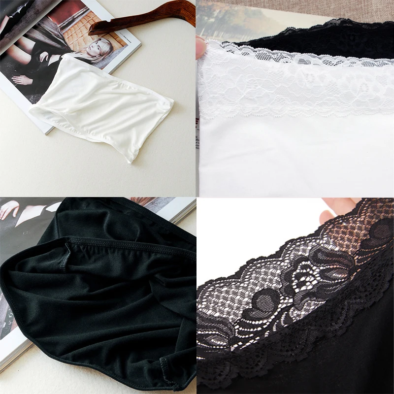 Женский Кружевной укороченный топ бюстгальтер жилет дышащий бандо бесшовный