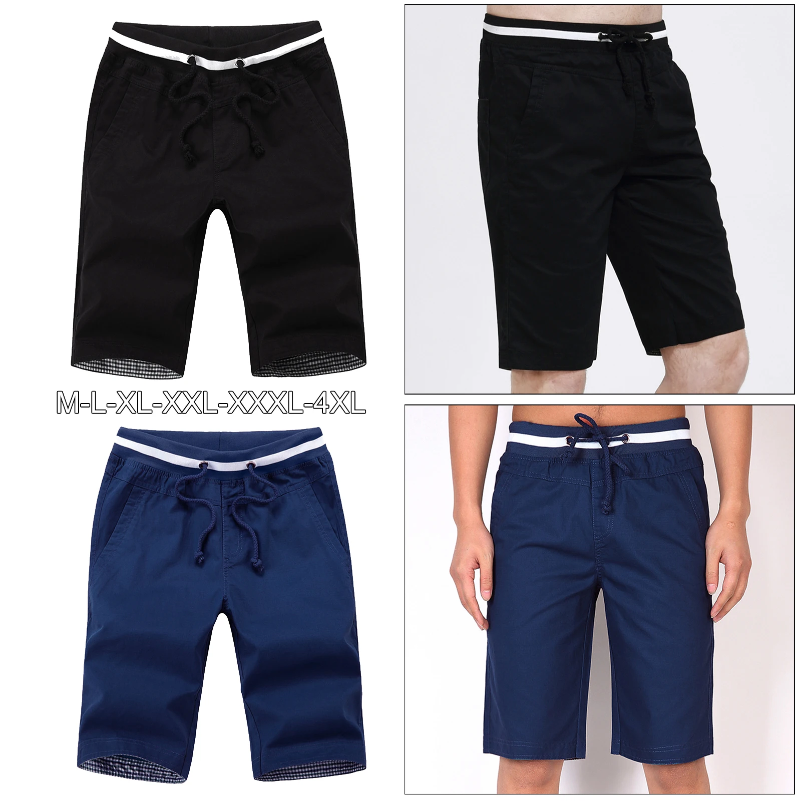 

Men's Summer Shorts Cotton Casual Classic Beach Shorts Male Summer Clothing