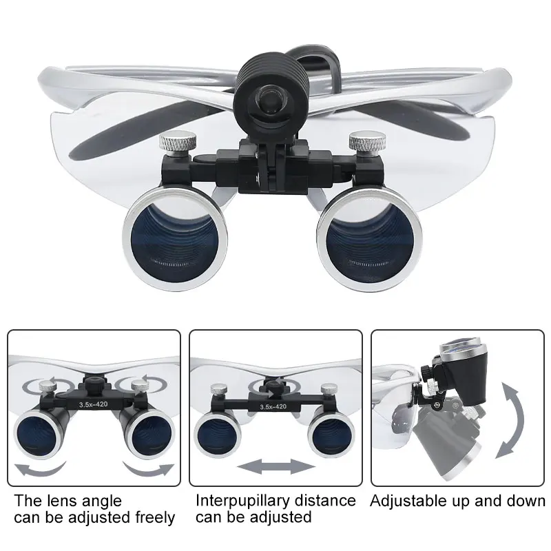 Лупа медицинская 3 5x со светодиодный Ной подсветкой с литиевым аккумулятором |