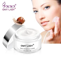 omy lady snail repairing face cream anti wrinkle essence firming skin care moisturizing anti aging face nourishing cream