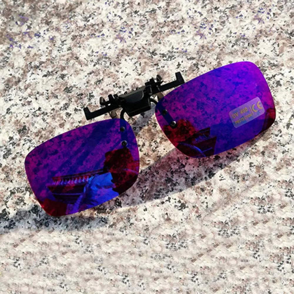 Линзы для защиты водительских прав мужчин и женщин Светоотражающие цветные