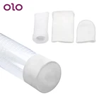 Оло Ультра-мягкий силиконовый рукав для пениса Носилки насос для всех видов увеличения пениса удлинитель для взрослых секс-игрушки для мужчин