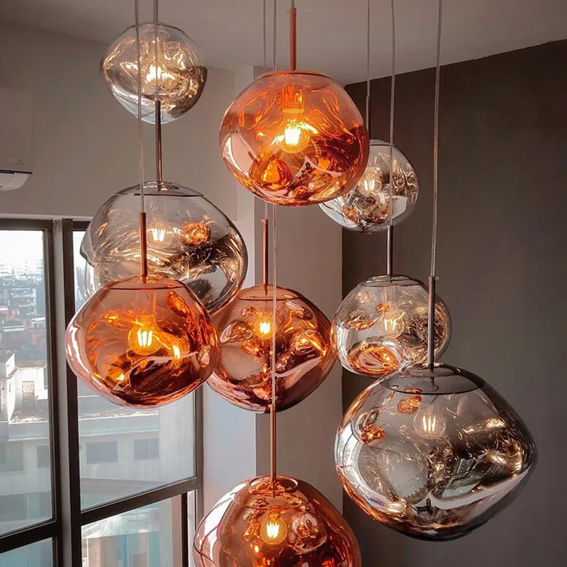 

Nordic светодиодный, подвесные светильники из ПВХ, Лавовая Лампа, лофт, украшение для гостиной, внутреннее освещение, освещение для столовой, к...