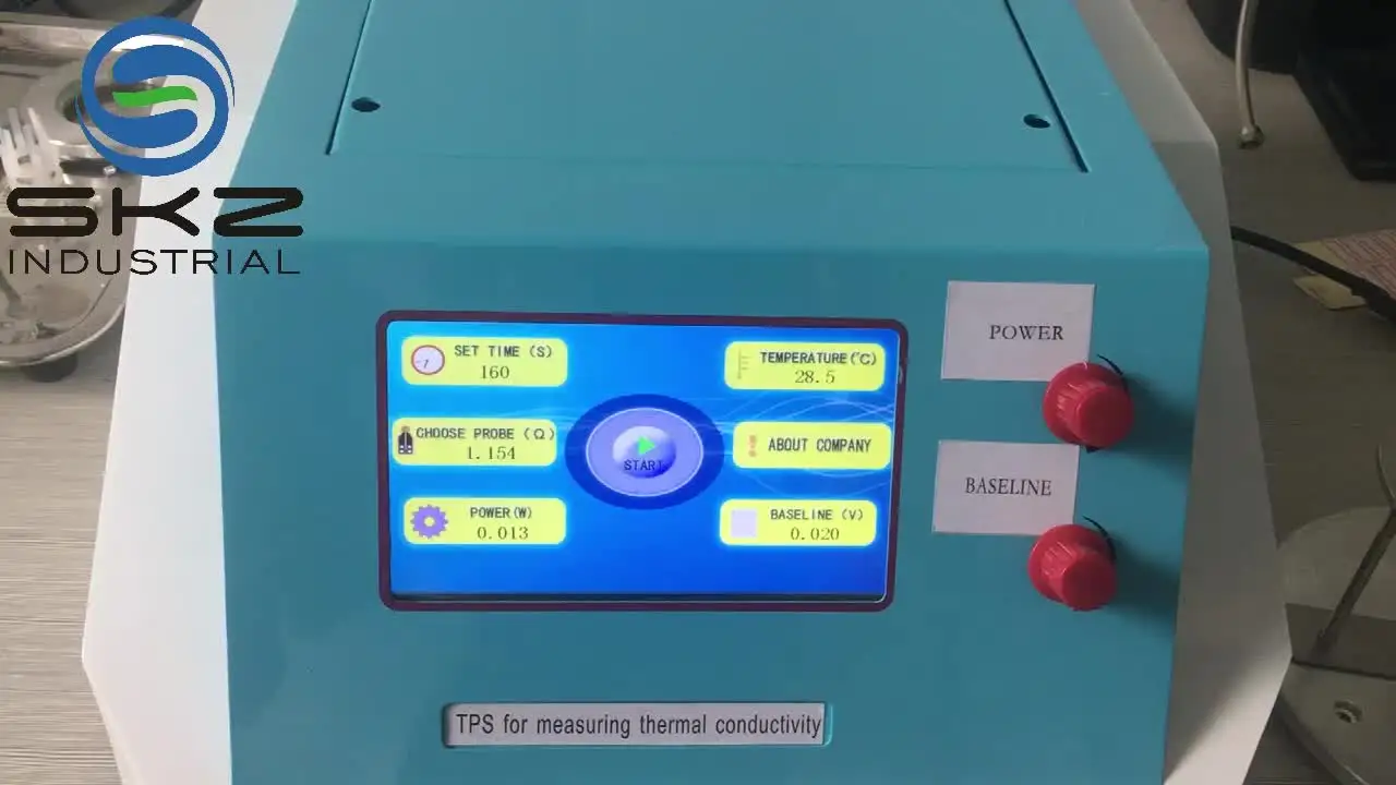 

high quality ISO 22007-2 transient plane source tps thermal conductivity meter