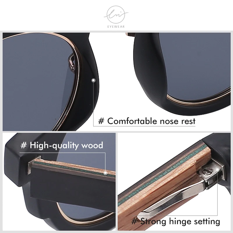 Круглые Солнцезащитные очки LM в стиле стимпанк для мужчин и женщин модные