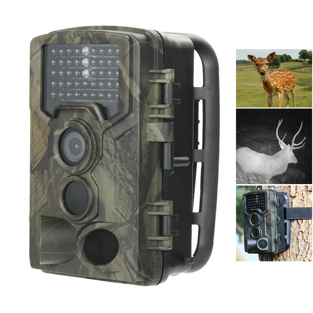 

Охотничья камера ловушка 1080P 16 МП HD камера для разведки дикой природы охотничья камера для тропы с ночным видением инфракрасная наружная по...