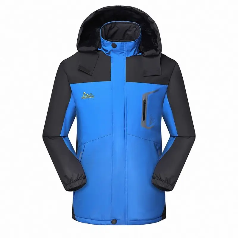 

Winter Jacket Winter Style with Fleece Padded Windproof Thermal Cotton-Padded Clothes Plus-sized Outdoor Mountaineering