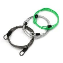 Useful Bicycle Cable Lock 100cm x 2mm Cycling Security Loop Cable Lock Bicycle Bikes Scooter Guard U-Lock 27RD