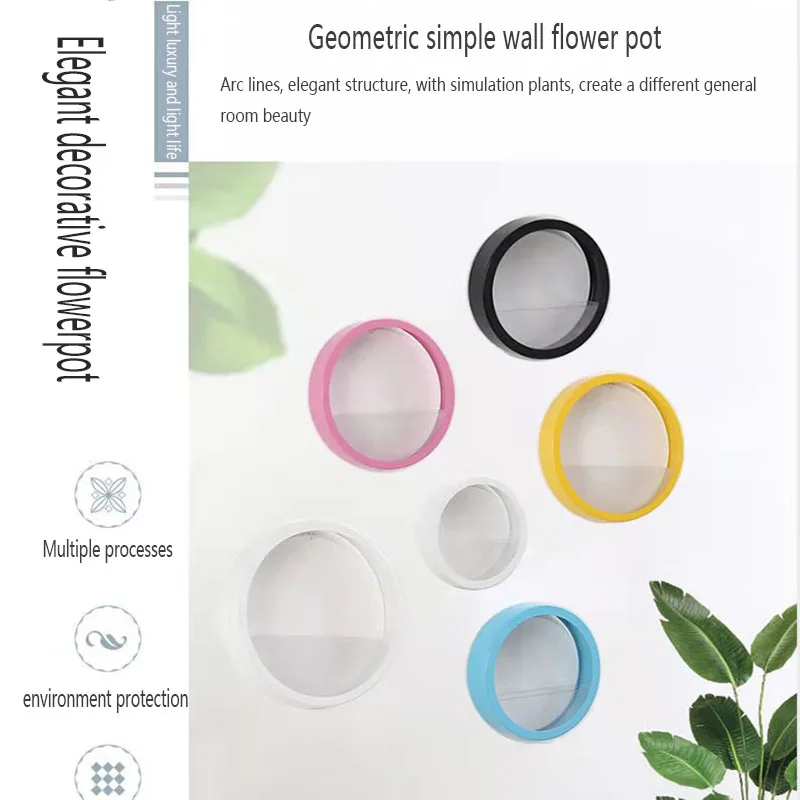 

Домашний декор, настенный гидропонный цветочный горшок, аксессуары для украшения дома, железный кулон, имитация цветка, растение для гостин...