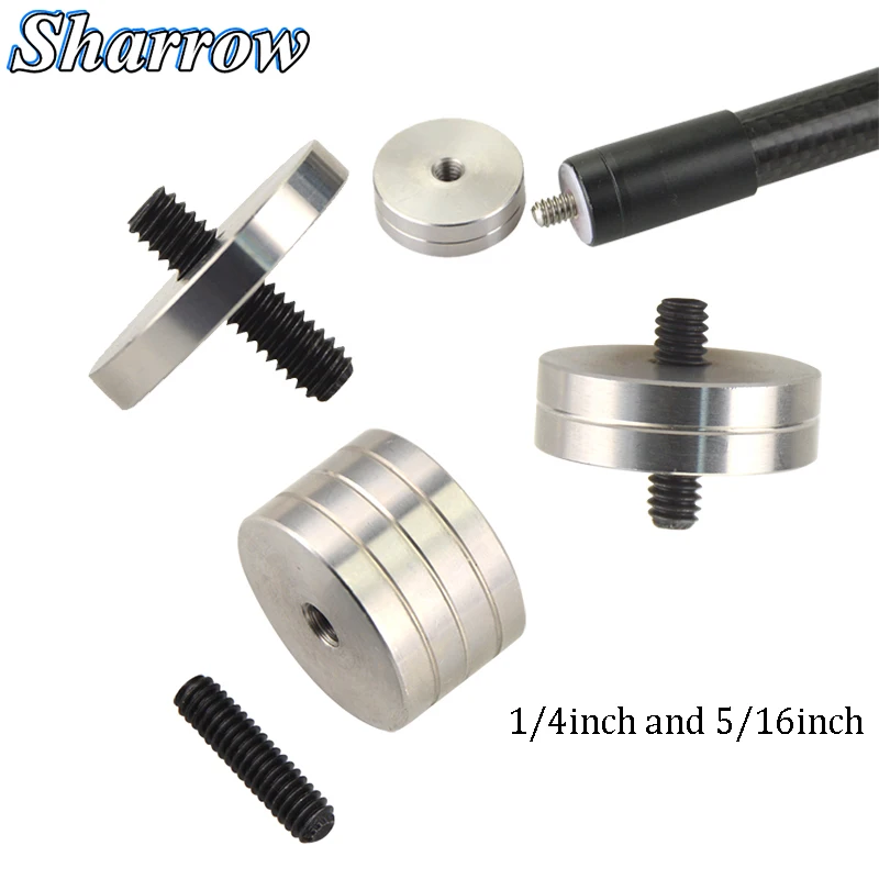 Стабилизатор для стрельбы из лука 4 унции 2 1 унция винт 1/4 и 5/16 дюймов снижение