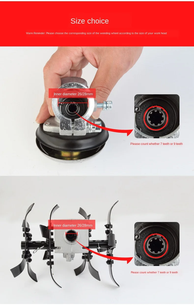 Многофункциональная газонокосилка щетка для рыхления почвы рыхлитель колесо