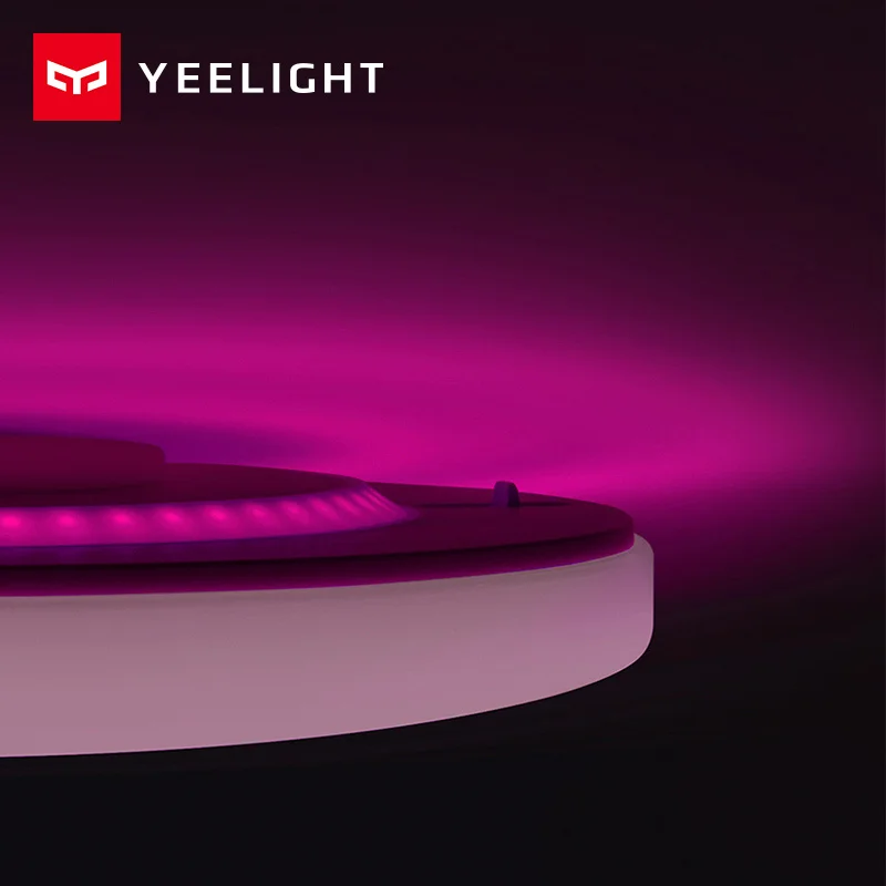 Yeelight светодиодный потолочный Pro 650 мм RGB 50 Вт mi home приложение управление Google home для amazon Echo для xiaomi комплекты умного дома