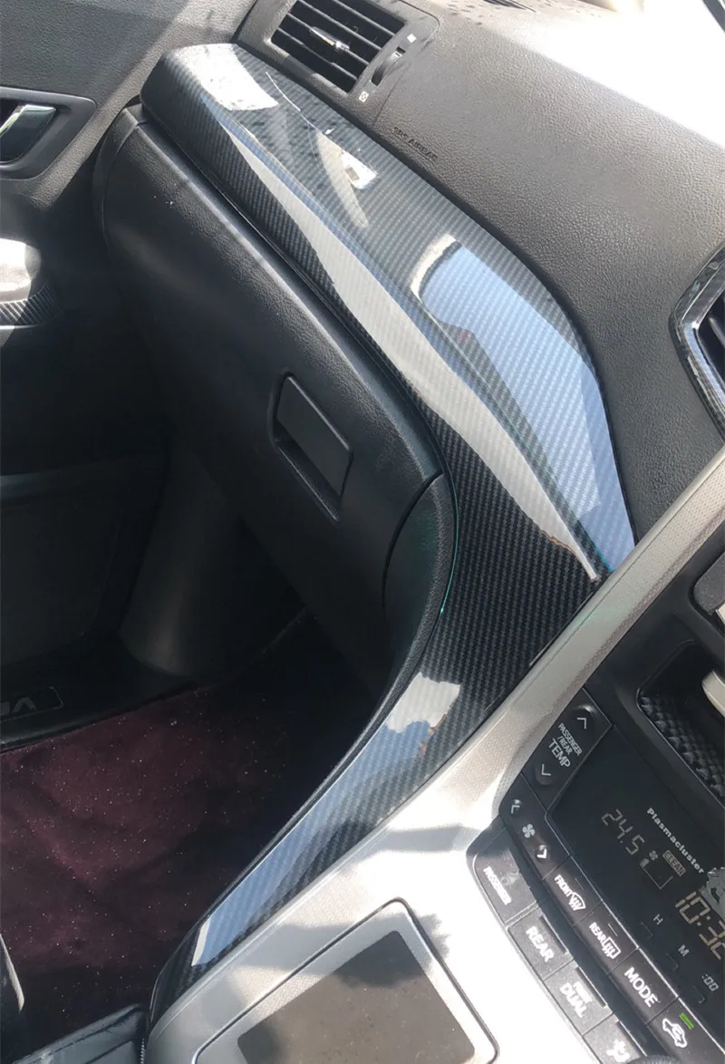 Внутренняя наклейка из красного дерева отделка для Toyota Alphard Vellfire 20 серии 2008-2013
