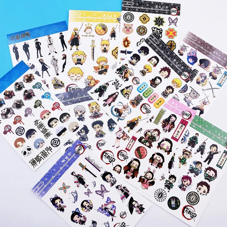 

Demon Slayer Stickers New Style Tattoo Stickers Tattoo Sticker Tanjirou Butterfly Ninja Spell War