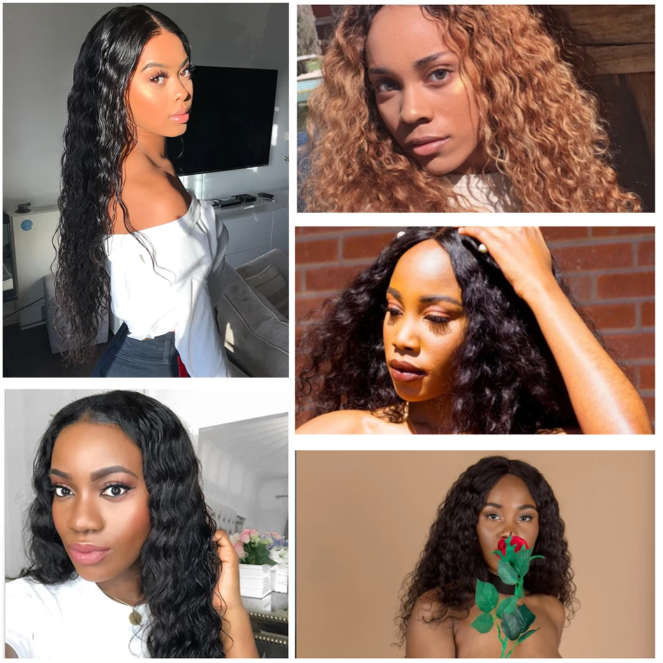 Recool/волнистый парик из натуральных волос на шнурках | Шиньоны и парики