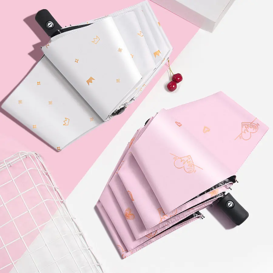 

Складной полностью автоматический зонт от дождя и солнца зонт от солнца Зонт от дождя женский пляжный зонт