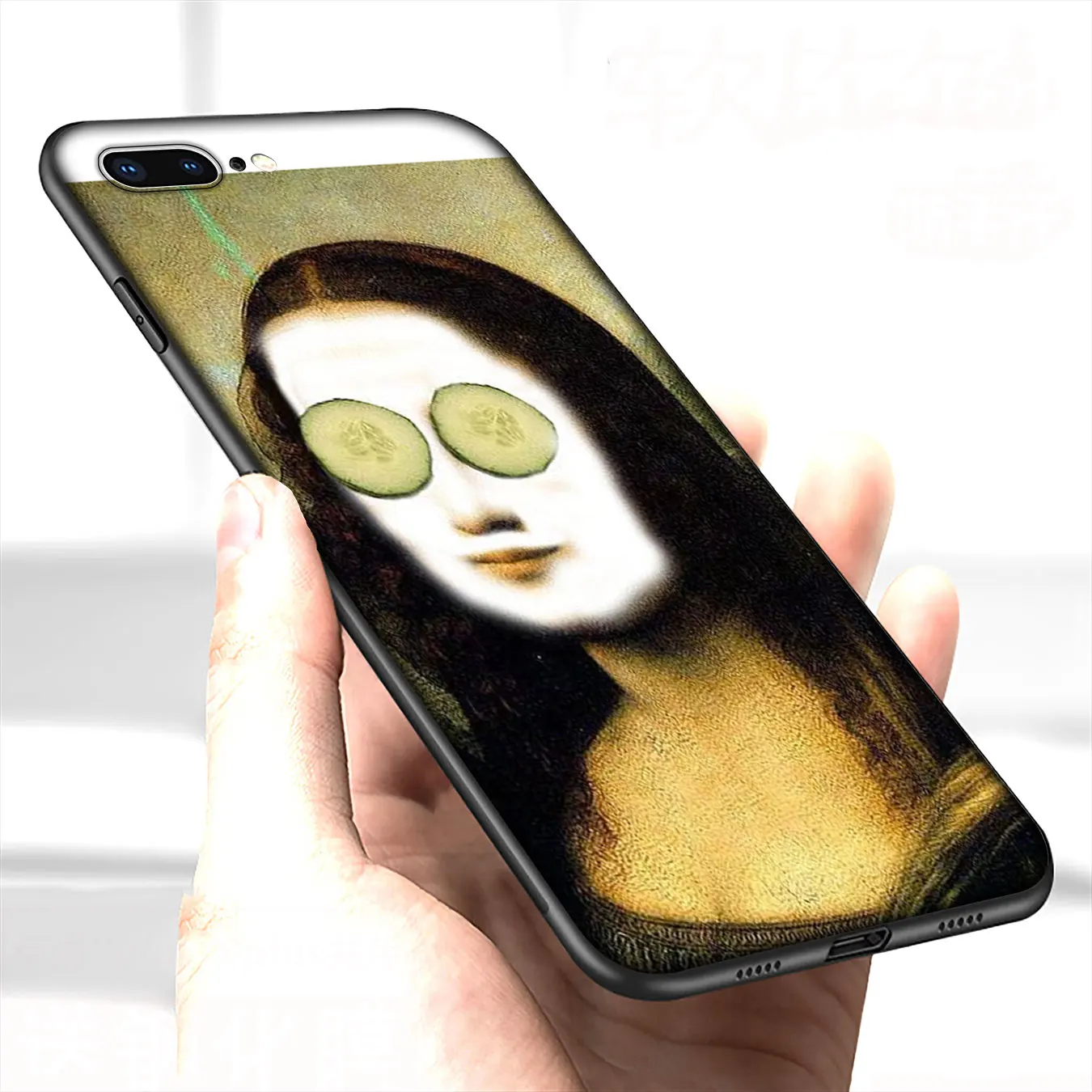 Мягкий силиконовый чехол для iPhone XR X XS Max 6 6S 7 8 Plus 5 5S SE Leonardo da Vinci Mona Lisa Pat Cat Art |