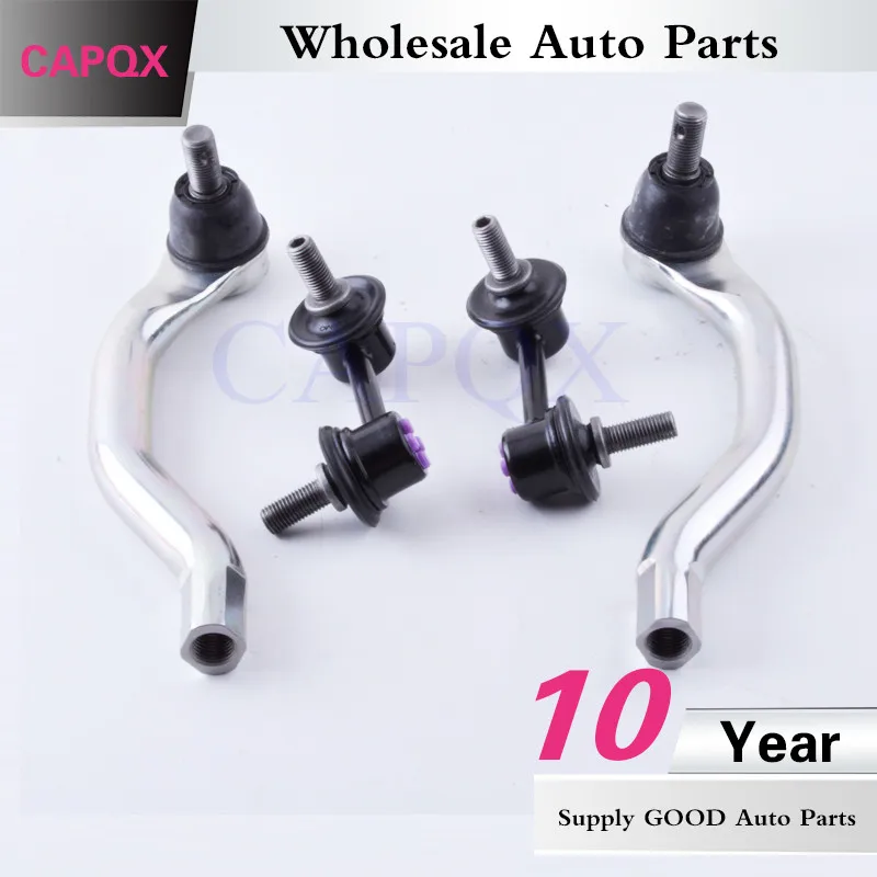 CAPQX 4 шт. наконечник рулевой тяги и передний стабилизатор связи для HONDA CIVIC FA1 FD1 FD2