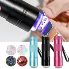 Портативный УФ-светильник для ногтей, 12 светодиодов