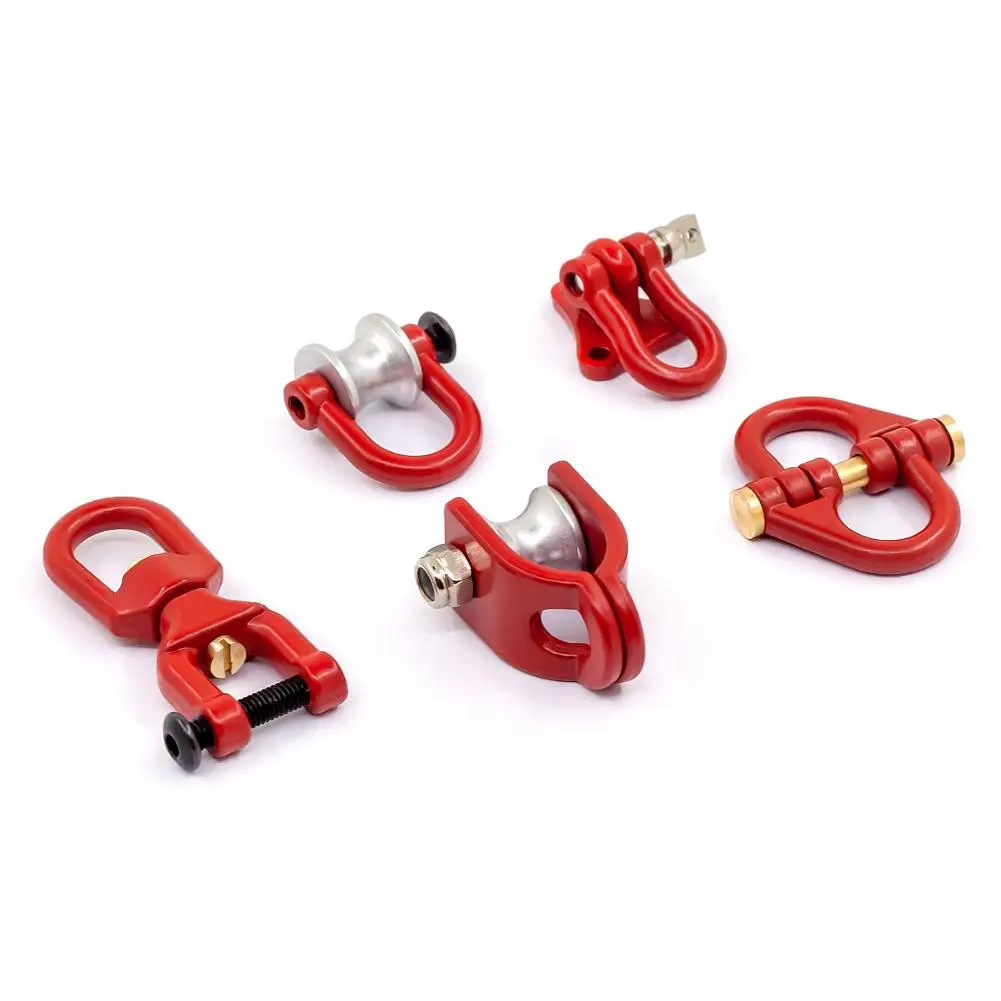 

1/10 Simulation Climbing Car Mood Parts Trailer Hook Horseshoe Buckle for TRX4 T6 Axial SCX10 D90