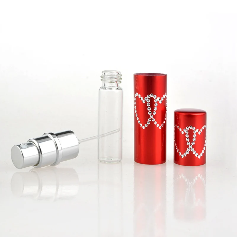6Pcs/Lot 20Pcs/Lot 50Pcs/Lot 5ml Refillable Portable Mini Perfume Bottle Traveler Aluminum Spray Atomizer Empty Parfum | Красота и