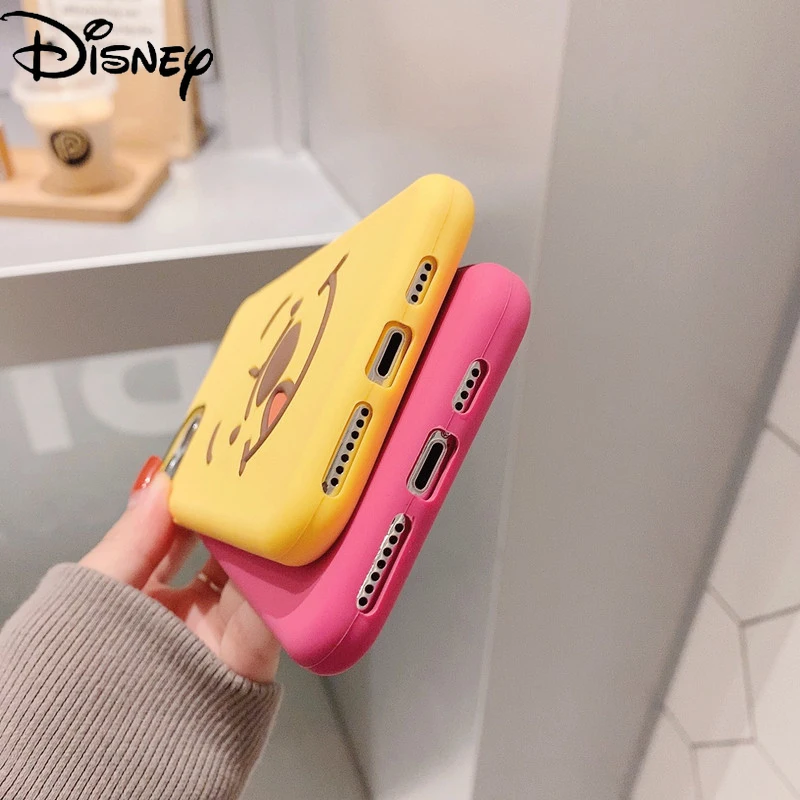 

Disney Cartoon cute Winnie Strawberry Bear Mobile Shell for iPhone11Pro/11Promax/11/12/12Pro/12Promax/XS/XSMAX/SE/X/6SP/7P/ 8P /
