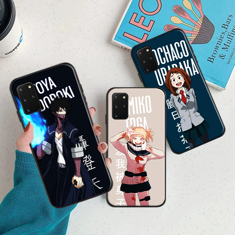 My Hero Academia Midoriya Katsuki Shoto Anime Phone Case For Samsung Galaxy S8 S9 S10 S10 Plus S20 S20 FE Lite Ultra Back Cover