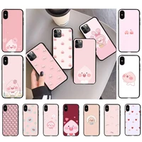 cute apeach phone case fashion knockproof case for iphone 13 11 8 7 6s plus x xs max 5s se 2020 11 12pro max xr coque