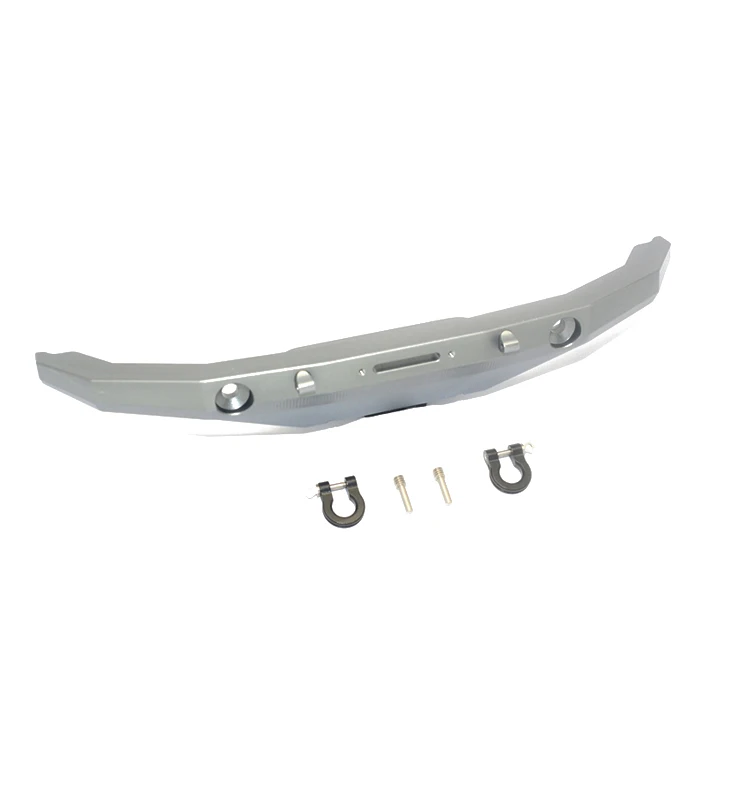 GPM ALUMINUM FRONT BUMPER MOUNT+D-RINGS For AXIAL 1/10 4WD ELECTRIC SCX10 II UMG10-AXI90075 RC Upgrade | Игрушки и хобби