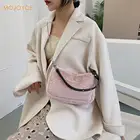 Осенне-зимняя модная женская сумка через плечо, Женская плюшевая сумка, простая мягкая теплая пушистая Сумка-тоут