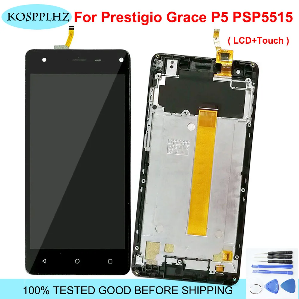 1280*720 5 дюймов 100% протестированный ЖК дисплей для Prestigio Grace P5 psp 5515DUO 5515 duo и