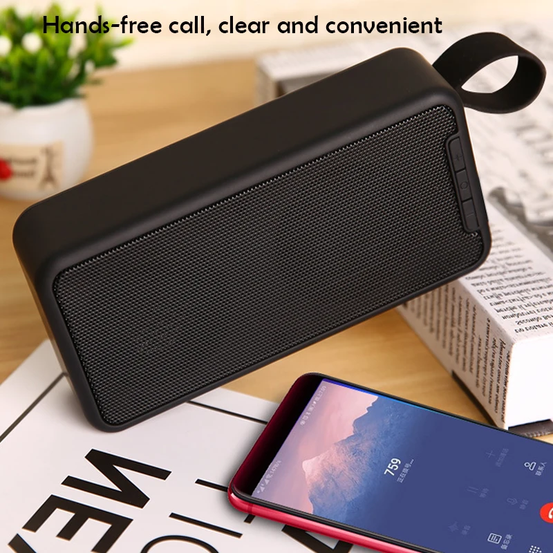 1 шт. портативная беспроводная Bluetooth колонка с FM радио|Портативные колонки| |