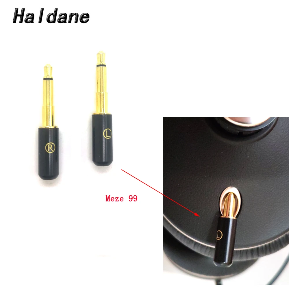 Haldane 4pin XLR Balanced Single Crystal copper Sivler Mix Replacement Headphones Upgrade Cable for Meze 99 Classics/Focal Elear |