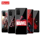 Черный чехол для телефона с супергероями Marvel Мстители Дэдпул для Samsung Galaxy A01 A11 A21S A31 A51 A71 A91 A12 A32 A42 A52 A72 A02S