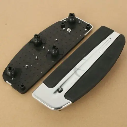 Motorcycle L&ampR Slipstream Floorboard Footboard For Harley Softail Models FLSTC FLSTN FLSTF chrome/black | Автомобили и