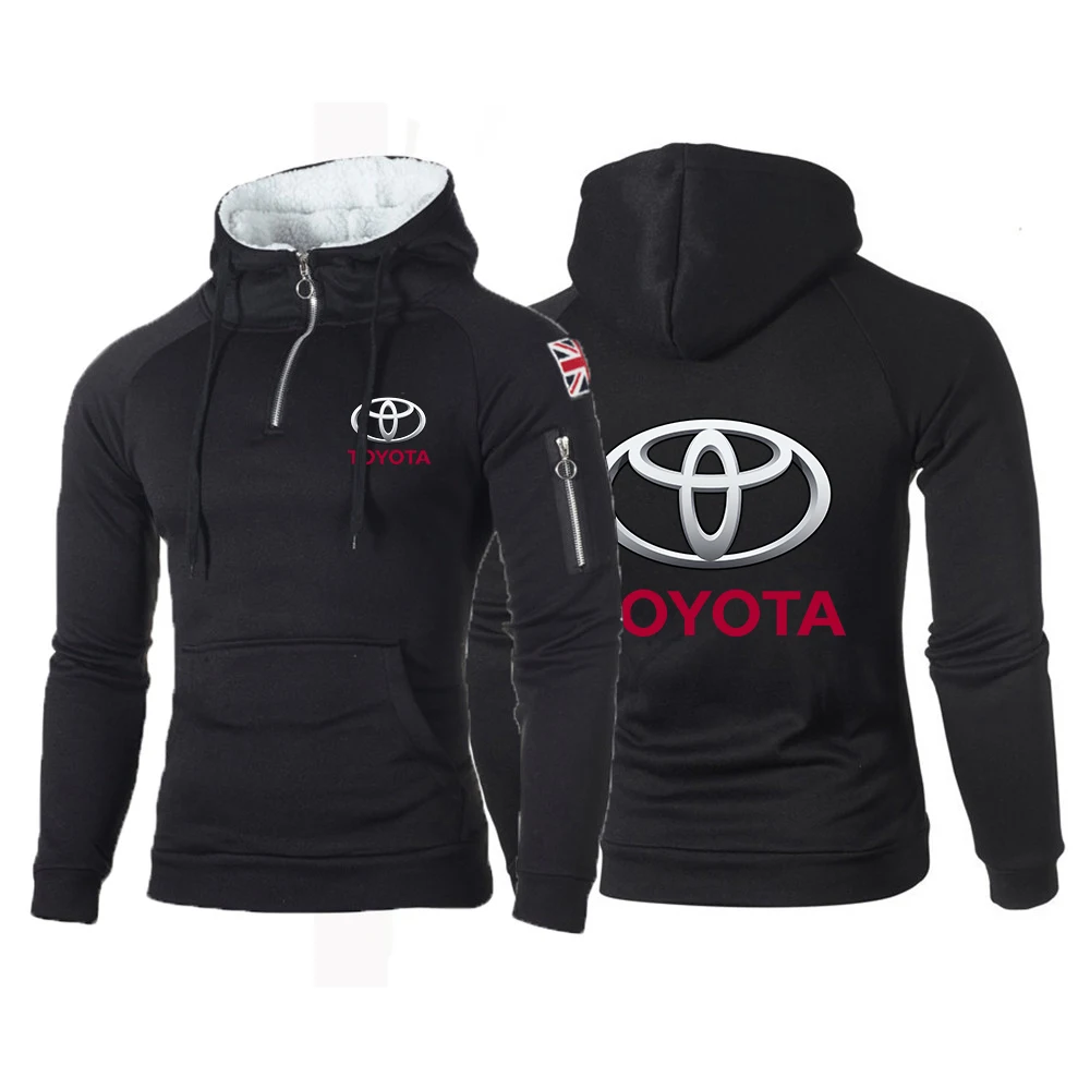 

NEW Autumn Men's hoodies Toyota Car Logo Printed Sweatshirt Streetwear Men's clothes hoodie casual Sportswear