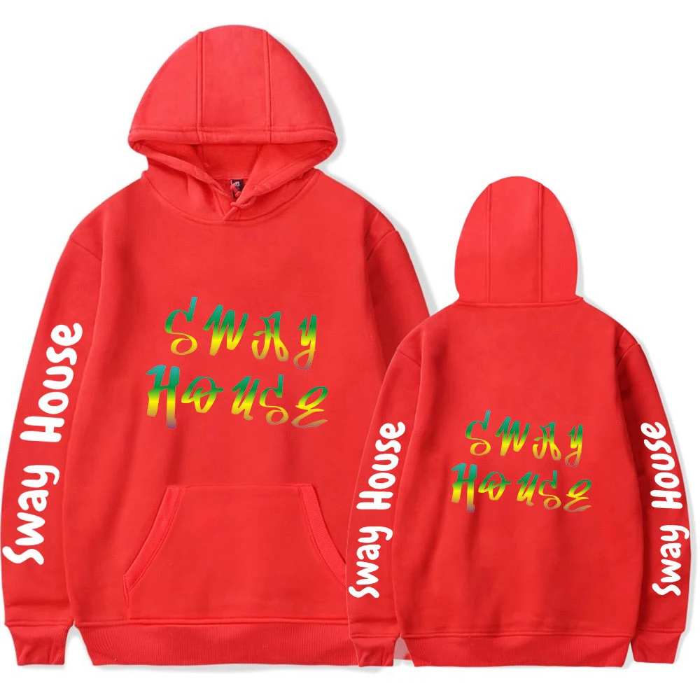 Sway House 2D Broke Again 2020 New Harajuku Printed Fashion Hoodies Sweatshirt Casual Women/men | Мужская одежда