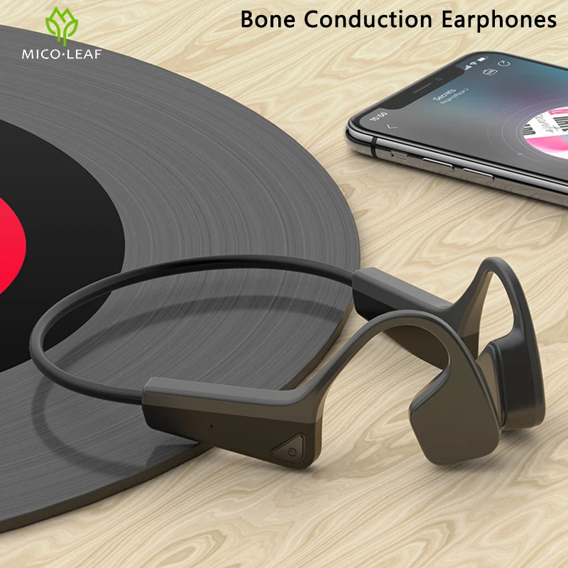 Беспроводные наушники Blutooth Спортивная гарнитура с костной звукопроводимостью