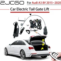 zjcgo car electric tail gate lift trunk rear door assist system for audi a3 8v 20152020 original car key remote control