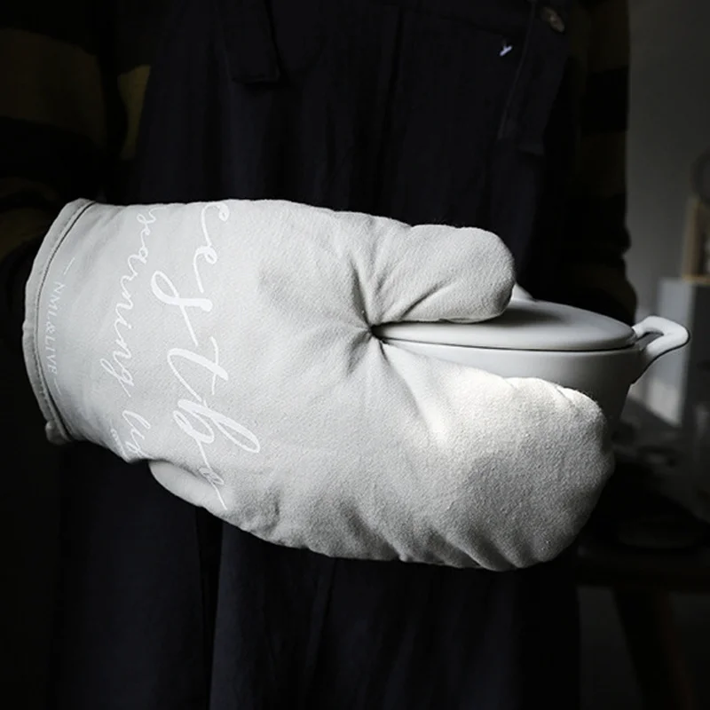 Креативные перчатки для духовки из хлопка микроволновой печи термостойкие