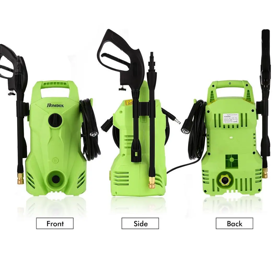 1400W 105Bar Electric High Pressure Cleaner Household Cleaning Machine | Дом и сад