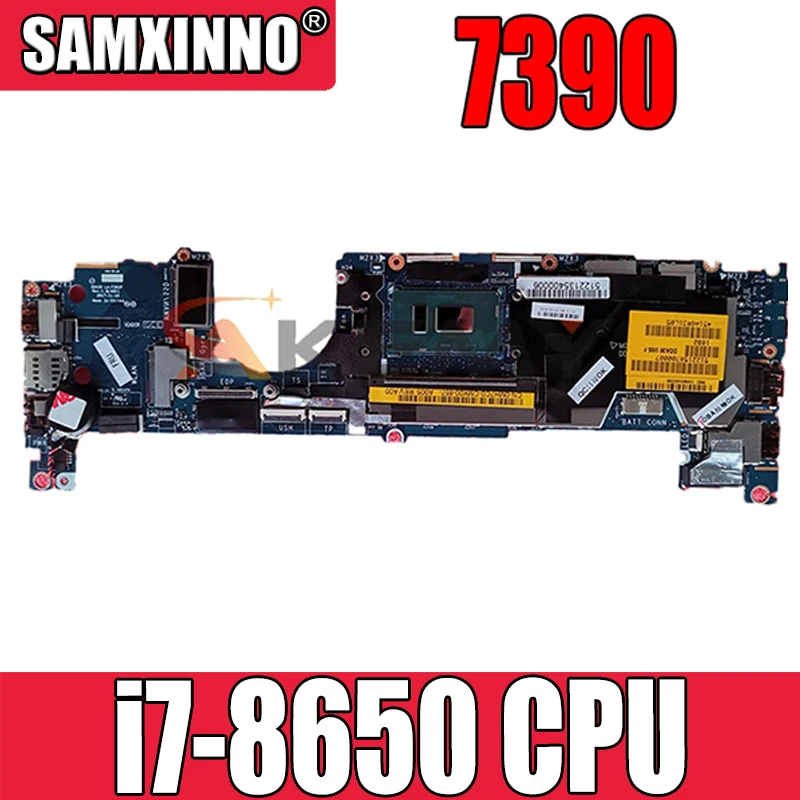 

working for dell latitude 7390 motherboard 02WCVJ CN-02WCVJ 2WCVJ DDA30 LA-F291P i7-8650 cpu built in fully tested well