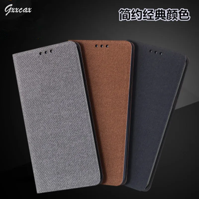 Flip PU Leather Case For Oneplus 7T 7 T Cortical Texture Phone One Plus 1+7T Cover With Card Slot | Мобильные телефоны и