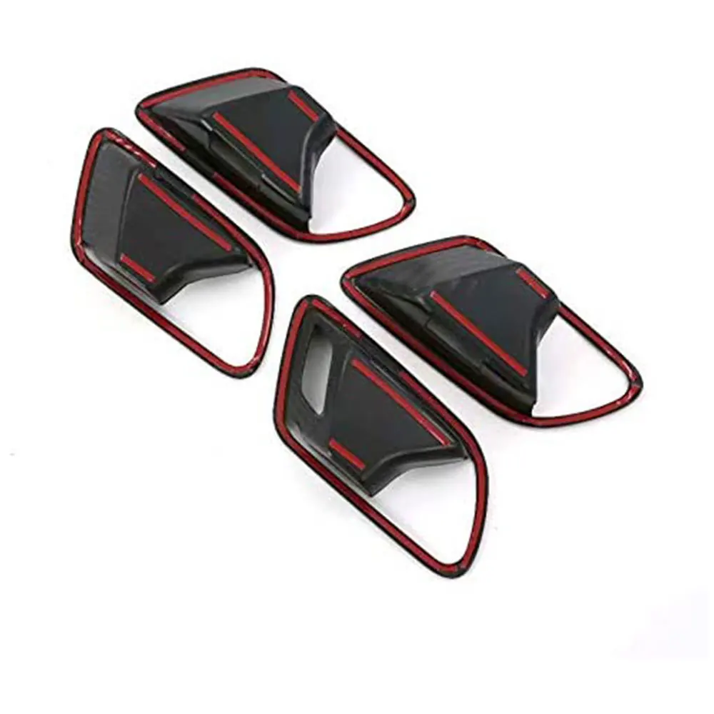 

Suitable for 2020-2021 Mercedes-Benz CLA C118 W118 ABS carbon fiber pattern style car door handle door bowl sticker