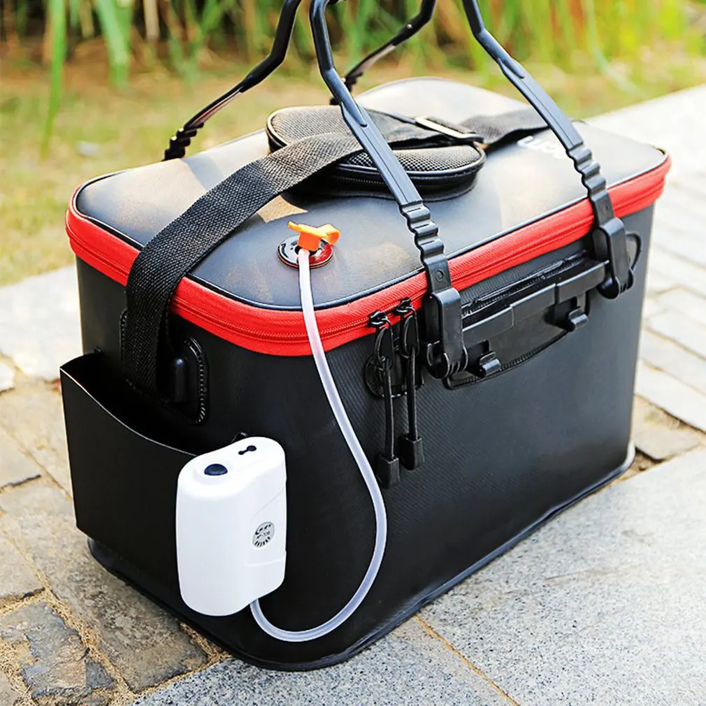 

Идеально подходит для рыбалки кемпинга барбекю лодок садоводства хранения приманки и любой другой открытый живой рыбы контейнер