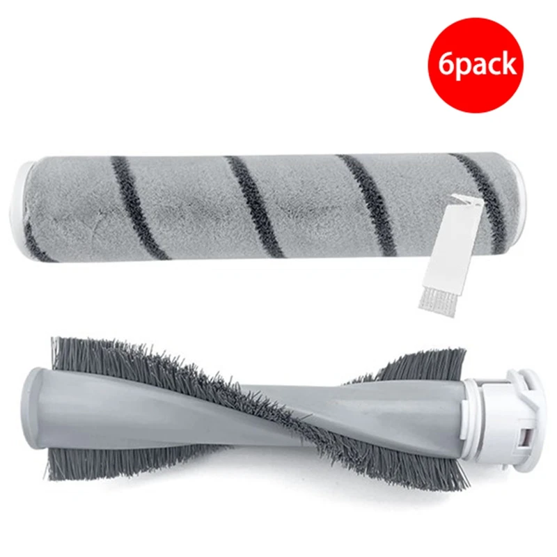 Роликовая щетка с защитой от клеща щетки робот er аксессуары для Dreame V9 Xiaomi 1C ручной