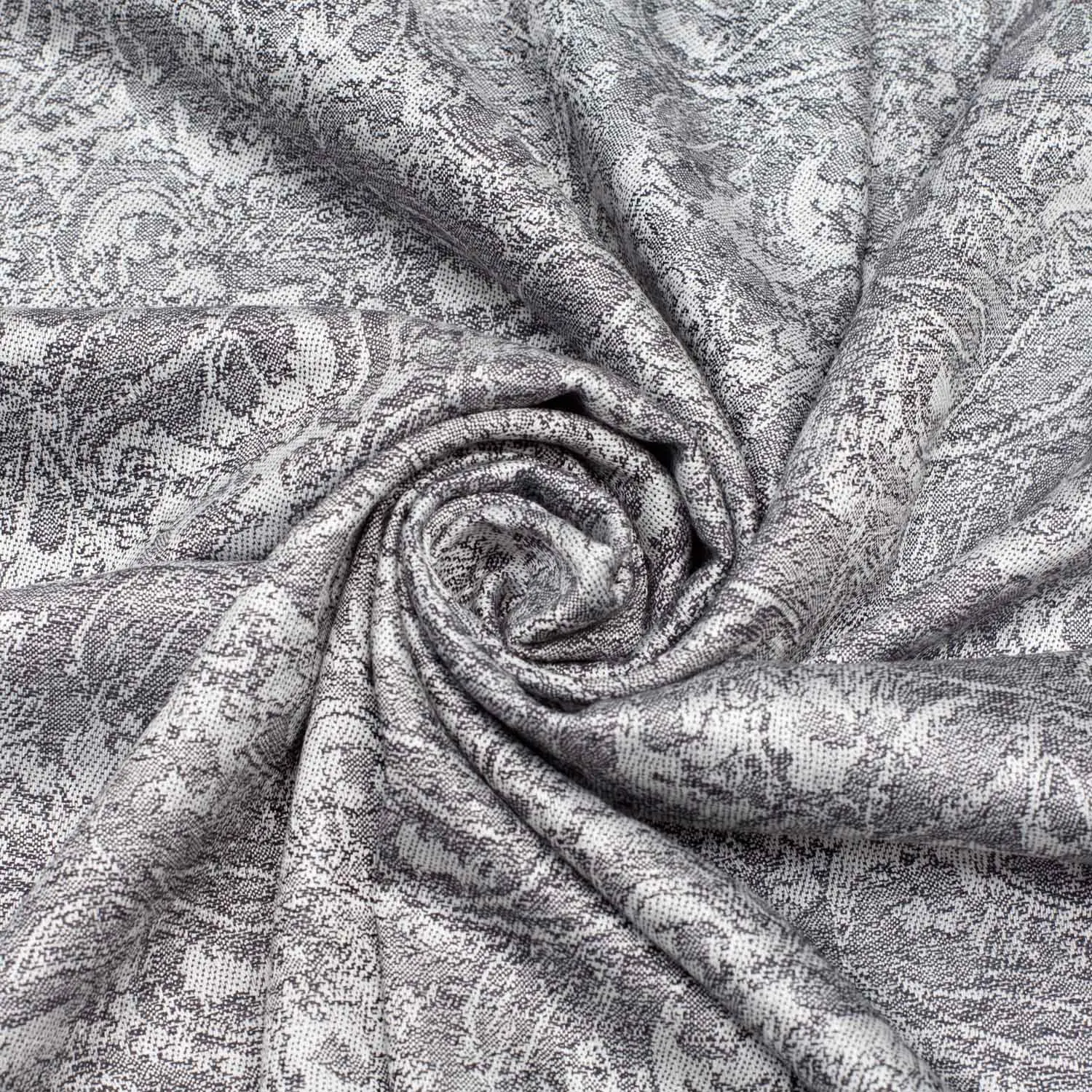 Пашимина шелковая шаль шарф Пейсли жаккардовый осенне-зимний кашемировый хиджаб