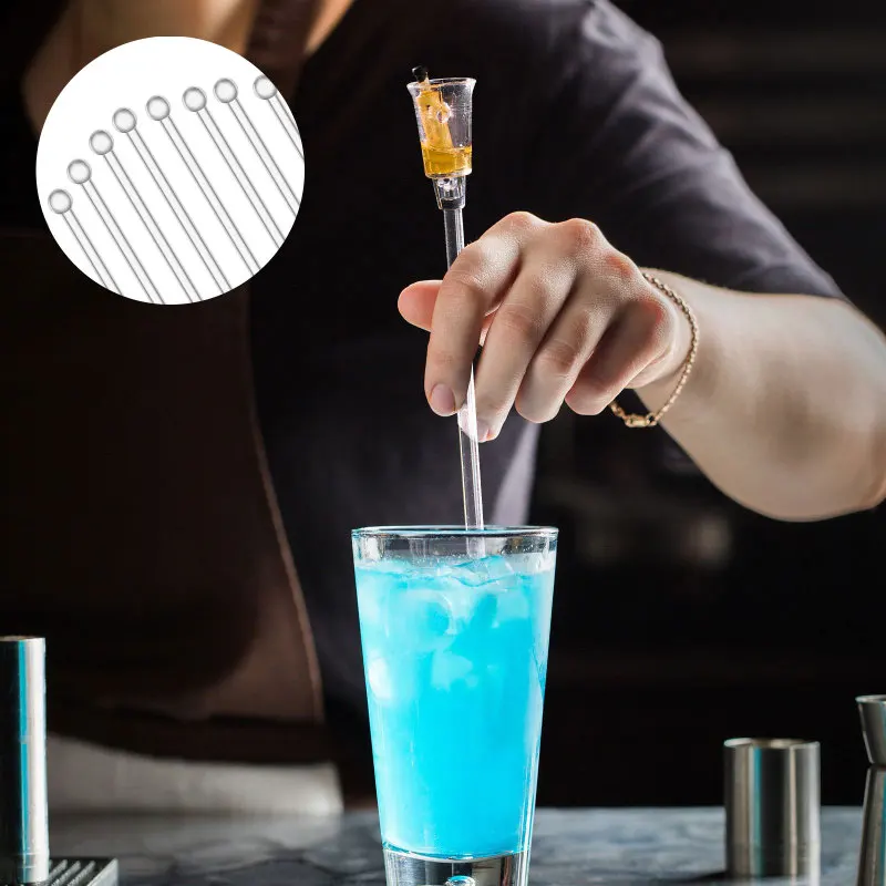 Милая Миксер для коктейлей и напитков 10 шт./компл. миксер питья палочки